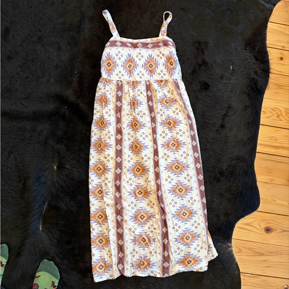 Western Patterned Dress - Picture 2 of 5